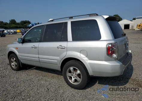2006 Honda Pilot Ex from USA, damaged, VIN 5FNYF18616B011387
